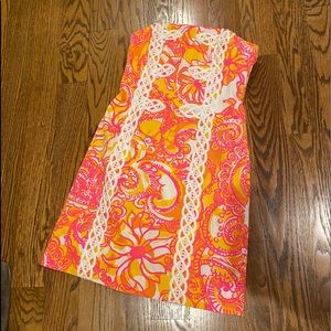 Lilly Pulitzer strapless dress.Size 0